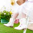 Toddler Girls Cowgirl Boots Cowboy Boots for Boys Little Kids Boot Animal Zipper Ankle Western Riding Shoes Birthday Party Wedding