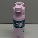 REDUCE Aura Vacuum Insulated 26 oz Water Bottle - Leak-Proof & Chug Spout for Quick Hydration - Keeps Drinks Cold for 30 Hours - Removable Handle for Travel or Gym - Soft Sit Base - Lilac Bud