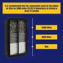 Engine Air Filter for CR-V Hybrid 2023-2024 2.0L for Accord Hybrid 2023-2024 2.0L Car Air Filter Replaces 172206MAJ01 LX3763 WA10124, 2 Pack