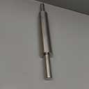 17-Inch Stainless Steel Rolling Pin for Baking - Heavy Duty Metal Dough Roller with Non-Slip Handles for Pizza, Chapati, Cookies & Pastry - Dishwasher Safe