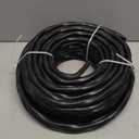Solid Indoor 6/3 Type NM-B Pure Copper Cable 125FT, Black, 6 AWG 3 Conductors with Ground Wire