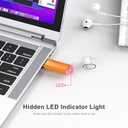 K&ZZ 5 Pack 64GB Flash Drive 64 GB USB Flash Drives USB 2.0 Thumb Drive Gig Zip Drive Stick 64G Flash Memory Stick Jump Drives for PC Laptop, Multicolored