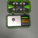 Digital Pocket Scale 200g/0.01g, Digital Scale Grams, Jewelry Scale,Coins Scale with 50g Cal Weights for Powder,Small Items,Tea,Jewelry,Coins (Battery Included)-Fluorescent Green