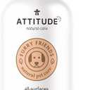 ATTITUDE All Surface Cleaner for Pets, Plant and Mineral-Based Ingredients, Vegan and Cruelty-free, Lavender, 16 Fl Oz