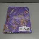 3 x Xustanina 13" Large Rose Purple Gift Bag Set, With Gilded Floral Pattern, Envelope, Greeting Card and Tissue Paper, Suitable for Mother's Day, Birthday, Wedding and Anniversary