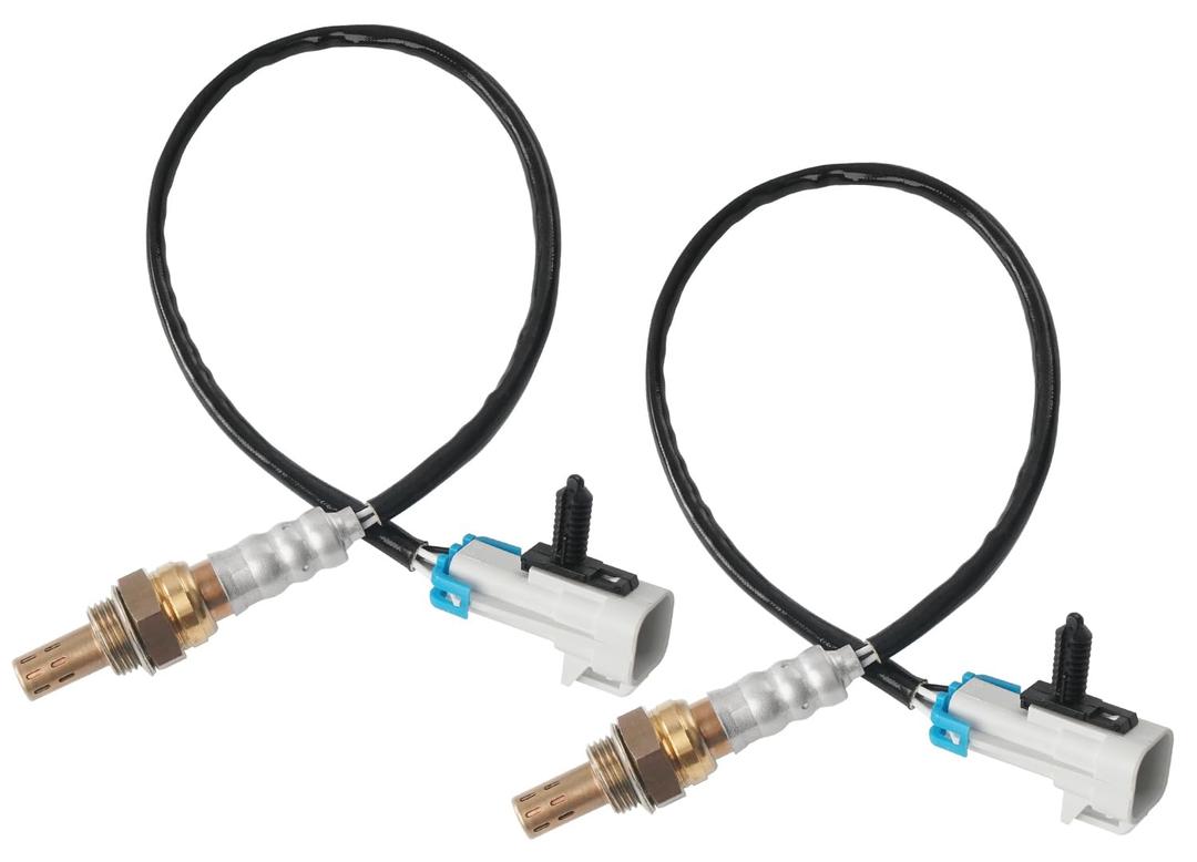 Set of 2 Oxygen Sensor Upstream Downstream O2 Sensor Compatible with 2003-2005 Chevy Silverado Suburban Avalanche 1500 Tahoe, GMC Yukon Yukon XL Sierra 1500, Cadillac Escalade 5.3L V8 Replace 234-4668