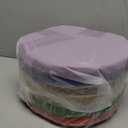 Boao 6 Pcs 12 Inch Floor Cushions for Classroom Flexible Seating Round Floor Cushions Soft Colorful Seat Pillow Suit for Kindergarten Elementary Preschool Yoga Seats Chair Furniture Accessories, Red, Orange, Yellow, Green, Blue, Purple