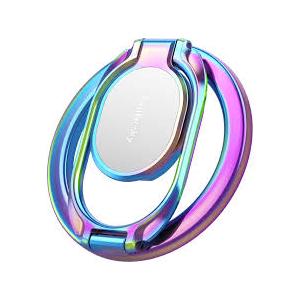 Doflyesky Magnetic Phone Ring Holder with Magsafe, Double Adjustable Gym Finger Ring Grip, Removable Phone Grip, for iPhone, iPad and Smartphones, Compatible with Magnetic Car Mount (Colorful)