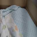 Baby Lounger Pillow, 2-in-1 Infant Lounger Pillow for Newborn 0-24 Months for Tummy Time, 2 Sides Soft & Breathable 100% Cotton Cover, Portable Baby Nest, Newborn Essentials & Gifts for Babies (Blue)