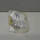 PATIKIL 250ml Plastic Erlenmeyer Flask, 2 Pack Wide Mouth Conical Flask for Laboratory, Clear