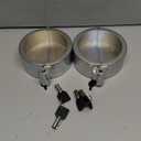 2 PCS Upgrade Semi Truck Locking Fuel Cap Cover, Compatible with Freightliner, Sterling and Western Star Class 8 Trucks