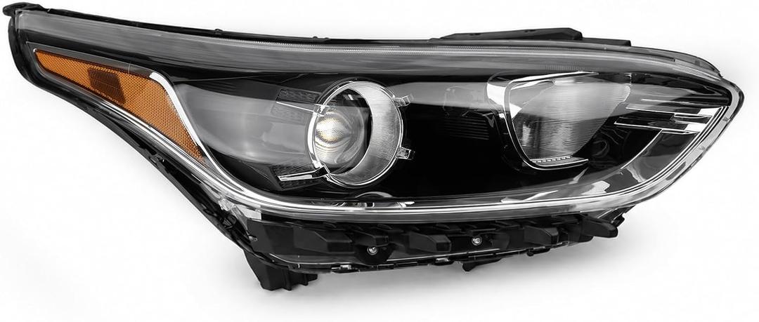 Right Passenger Headlight Assembly For 2019 2020 2021 Kia Forte Halogen