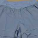 Fisoew Womens High Waisted Athletic Shorts Ruffle Tiered Running Workout Tennis Shorts with Build in Shorts,Size XXL