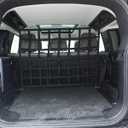 Pet Restraint Net Dog Fence Car Backseat Divider Vehicle Gate Cargo Area Travel Trunk Mesh Net Screen for Land Rover Defender 110 2020 2021 (Style A)