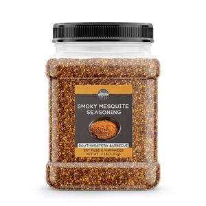 Birch & Meadow Smoky Mesquite Seasoning, Savory & Smoky Flavors, Barbecue, Dry Rubs & Marinades (48 Ounce), BB Date: 

12/2027