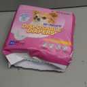 HONEY CARE All-Absorb Disposable Female Dog Diapers Extra Small Size, Improved, 50 Count, Super Absorbent, Breathable, Wetness Indicator (Pack of 1, 50 Count Total)