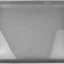 Grey Decorative Tray, Rectangular Large Serving Tray with Handles, Plastic Coffee Table Tray for Ottoman, Living Room, Kitchen Tabletop, 15.7 x 11.8 x1.6
