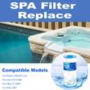 PLF6CH-960 Spa Filter Replaces PJW60TL-F2S, Filters J-300, J400, Unicel 6CH-960, Filbur FC-2800, 6540-476, 6540-383