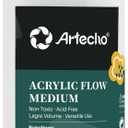 Artecho Pouring Effects Medium 32oz / 946ml, Acrylic Medium for Acrylic Paint (32 Fl Oz (Pack of 1))