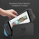 Dockable Grip Case Compatible with Nintendo Switch 2, Ergonomic Handheld Protective Cover Accessories