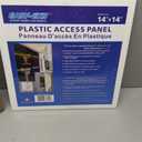 EASY-EXS Access Panels Spring-Fit 14"x14" (External 16"x16") Square (SAP1414) for Drywall, celing, Electrical, Plumbing Hole Covers, 14"x14" - 1 Pcs