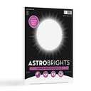 Astrobrights/Neenah Bright White Cardstock, 8.5" x 11", 65 lb/176 gsm, White, 75 Sheets (90905-02)