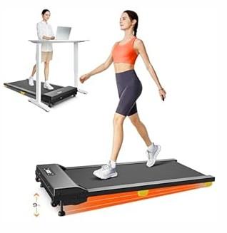 Walking Pad, Under Desk Treadmill, 3 in 1 Portable Treadmill, Walking Jogging Machine for Office Home Use