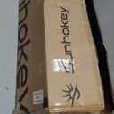 SUNHOKEY 11'×34'' Extra Wide Inflatable Paddle Board with Seam Welded Technology, Stand Up Paddle Board, 420lb Capacity for Adults, Sup Board for All-Level with 2-Blade Paddle/ Dual-Action Pump/ Leash