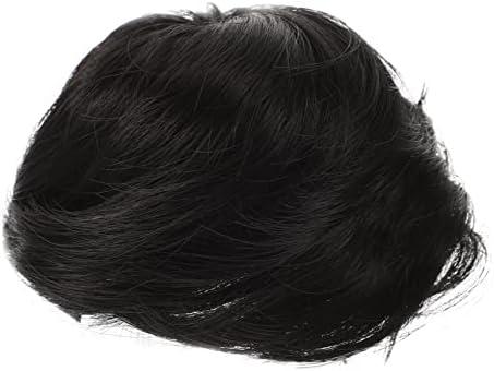 Parliky Dog Wig Pet Costume Wigs with Adjustable Elastic Chin Strap for Halloween Cosplay Small to Medium Dogs Fun Pet Headwear