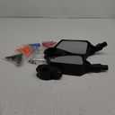 KEMIMOTO UTV Black Blue Red Orange Side Mirrors compatible with Polaris RZR Talon Can Am Rearview Work with 1.75"-2" roll bar cage