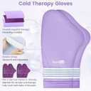 SuzziPad Chemo Gloves and Socks for Neuropathy, Cold Caps for Chemotherapy, Ideal for The Discomfort of Head, Hand, Feet, L