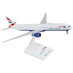 Daron Skymarks British Airways 777-300ER 1/200 with Gear Model Kit , White, Pack Of 4