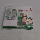 beiens Soft Toys Baby Cloth Books, Touch and Feel Crinkle Books for Babies, Infants & Toddler, Early Development Interactive Car Toys & Stroller Toys for Boys & Girls (Farm Tails-1 Book)