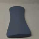 Lumbar Support Pillow for Bed Relief Back Pain: Lower Back Pillow for Sleeping - Memory Foam Waist Pillow - Back Wedge Bolster Pillow for Side, Back&Stomach Sleepers - Bed Rest Pillow for Car, Sofa (Blue-01)