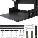 Tailgate Table Compatible with Ford Bronco 2/4 Door 2021-2025 | Double-Layer MOLLE Panel, Foldable Rack, Pre-Assembled, 150 lb Capacity; Excludes Bronco Sport