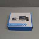 IP KVM Remote Control Over Internet, Remote KVM Over IP, 4K@60Hz, Simulate Keyboard, Mouse, Touch Screen Remote Operation PC, Servers, Install OS Via BIOS, Audio, Mini Screen, for Windows, Mac, and Android