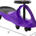 Wiggle Car - Ride on Toy for Ages 3 and Up - Toddler Ride on Toys with no Batteries, Gears or Pedals Just Twist, Wiggle, and Go by Lil Rider (Purple), Large