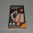 GolbinBox 3-Pack Privacy Screen Protector for iPhone 16 Pro 6.3 Inch,Military-Grade Shatterproof Anti-Spy HD Tempered Glass, Easy Installation,Dust and Bubble Free,9H Hardness,Anti - Fingerprint