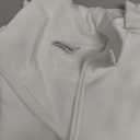 PRETTYGARDEN Womens Half Zip Oversized Sweatshirts Fleece Hoodies 2025 Trendy Long Sleeve Pullover Tops Y2k Fall Outfits (Medium, White)