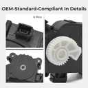 HVAC Heater Blend Door Actuator 5 Pins Fit for Toyota Camry 2007-2017, for Avalon 2005-2016, for Highlander 2010-2016, for Sienna Venza, for Lexus ES350 RX350, Replace# 604-906 87106-07120