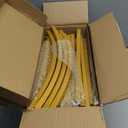 Wokceer Wedding Arch Backdrop Stand 7.2FT, 6.6FT, 6FT Set of 3 Gold Metal Arch Backdrop Stand for Wedding Ceremony Baby Shower Birthday Party Decor