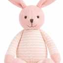 Crochet Bunny Plush Toy, Handmade Stuffed Rabbit, Soft Bunny Gift, 12.0 Inches