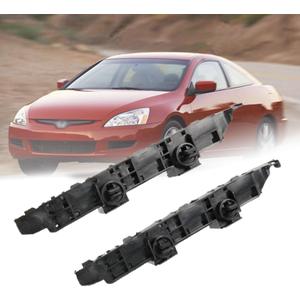 Pair Front Left & Right Bumper Bracket Spacer Support for 2003-2007 Honda Accord 71193-SDA-A01 71198-SDA-A01, HO1042116 + HO1043116