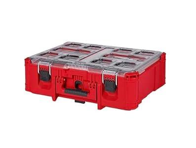 48-22-8432 For Milwaukee PACKOUT Deep Organizer w/ 50 lb Weight Capacity Length 15.2 in Width 19.7 in Height 7 in