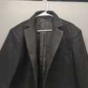 Men's Wool Blend Long Trench Coat Notched Collar Single Breasted Overcoat Warm Winter Pea Coat XL