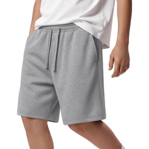 YooAurvox Boys Athletic Drawstring Shorts, Light Gray, 9-10 Years