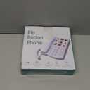 Excelltel Big Button Phone for Seniors, Corded Landline Telephone with Handsfree Function and 9 Groups of Memory, One-Touch Dialling,Suitable People with Vision Disorders/Hearing Damage (EX-LD-858HF)