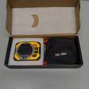 PREXISO 3in1 Multi Surface Laser Level with Digital Angle Gauge Magnetic, Rechargeable Digital Level with Wall Mount Base, 090° & 0180°, Angle Finder Cross Line for Woodwork, Saw, Hanging Frames