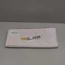 16inch Faucet Splash Mat for Kitchen Sink - Rapid-Dry Stone Sink Protector, Water-Absorbent Drip Tray with Drainage for Faucet Handles (White, 17.72" x 3.94")