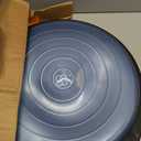 Bosu Balance Ball, Home Gym 20 Inch Full Body Strength Trainer Equipment, Blue